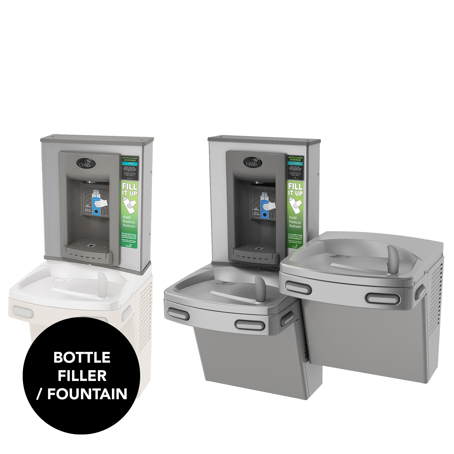 Drinking Water Fountain and Fillers