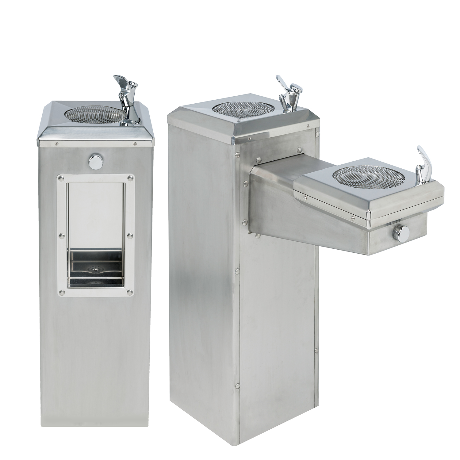 Freestanding Drinking Fountain Filler Hydration Solutions Water   Outdoor Fountain Extra 